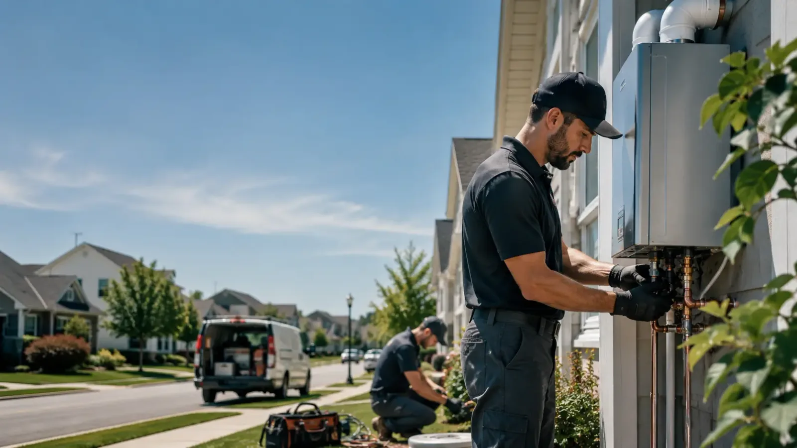 Tankless Water Heater Installation in Cable, WI
